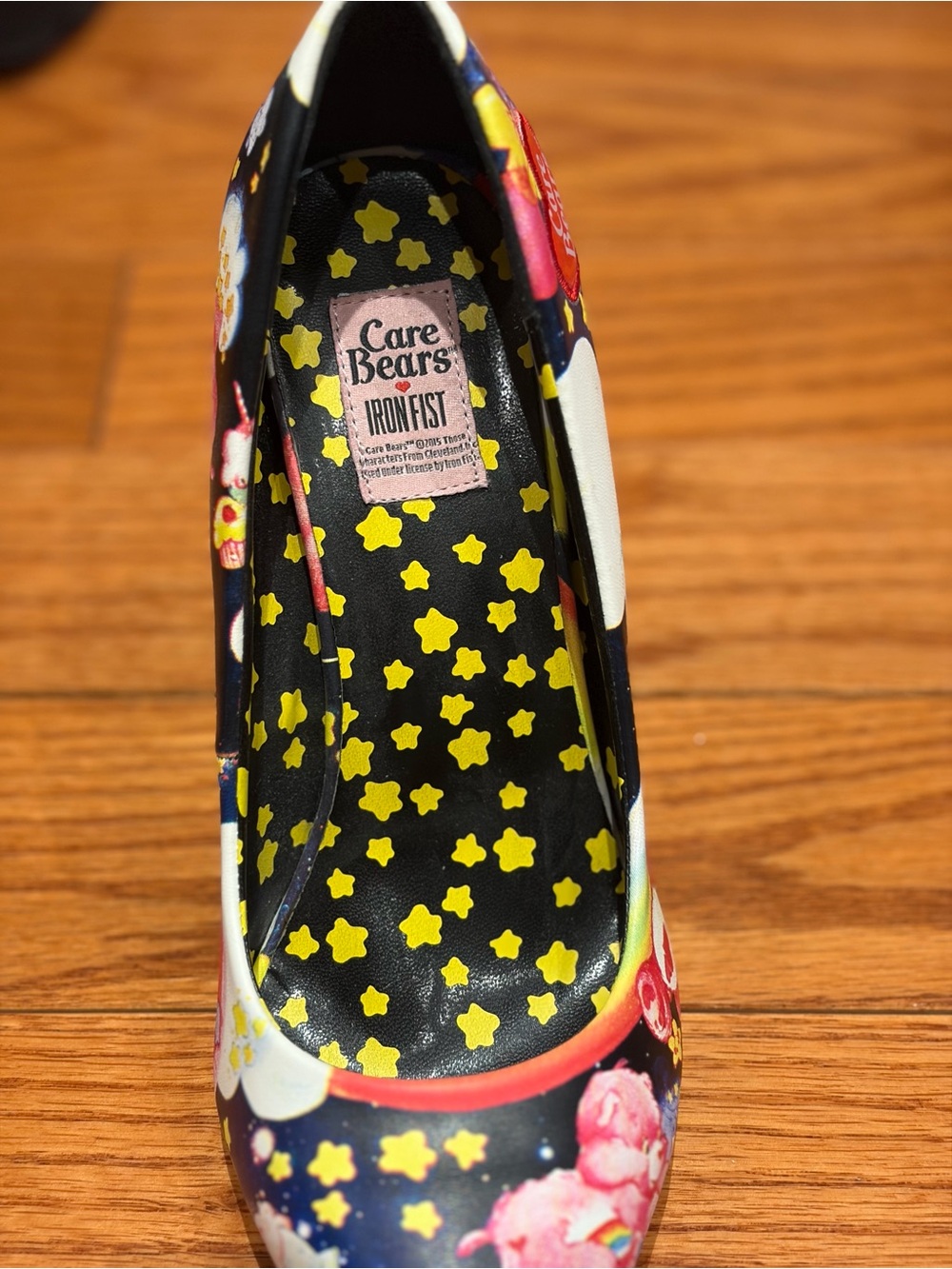 Iron Fist Care Bears Nights For Staring Heels Women SZ 8 - Picture 5 of 8